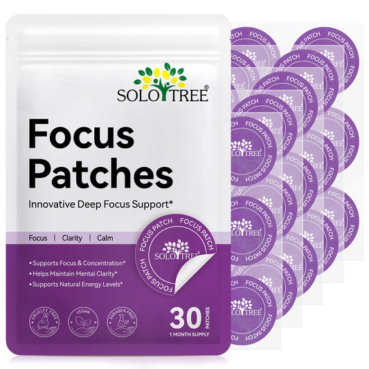 SoloTree: 30's Natural Transdermal Focus Support Patches