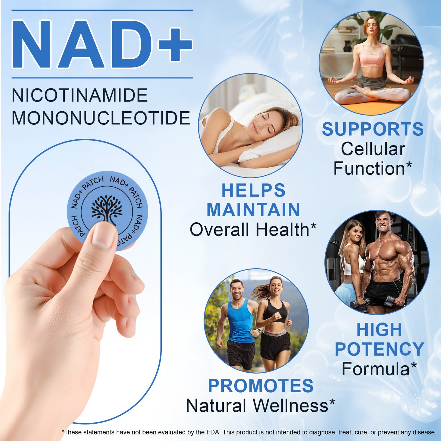 Acentialabs: 30's Transdermal Wellness Patches— NAD
