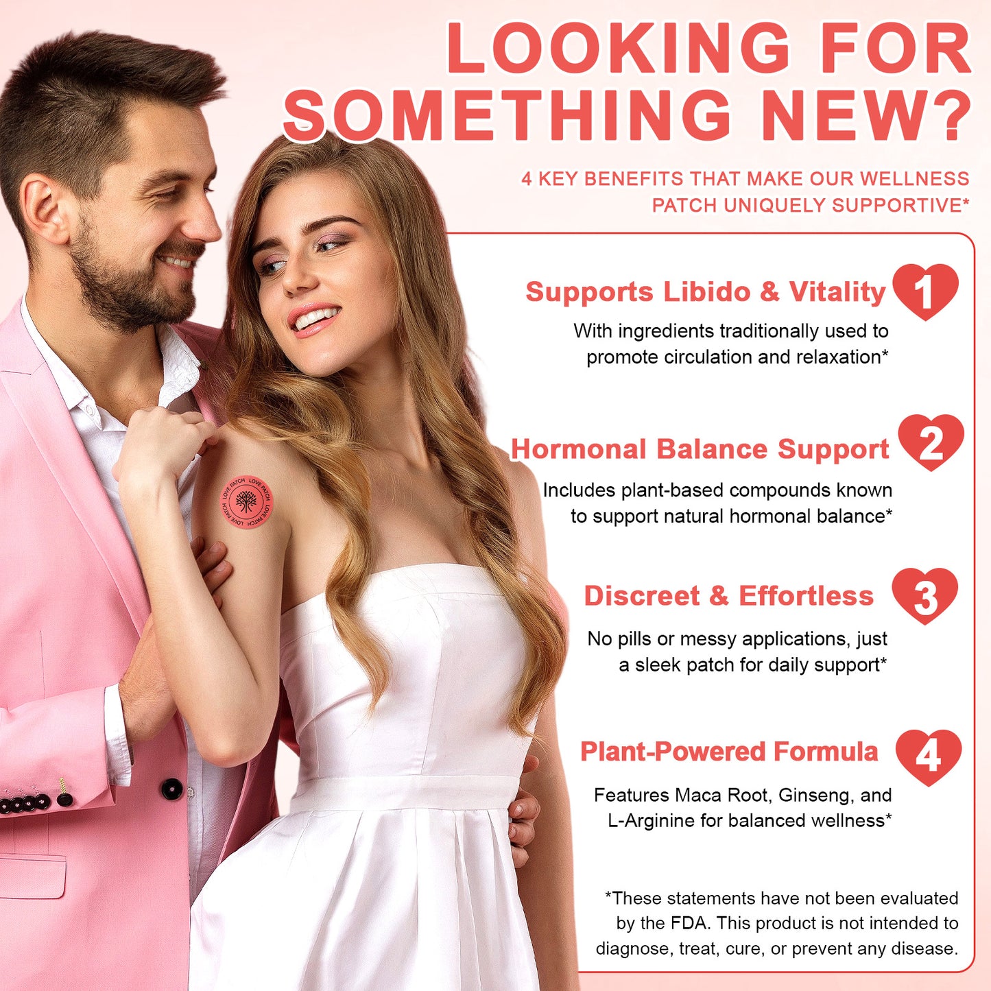 Acentialabs: 30's Transdermal Wellness Patches— Love