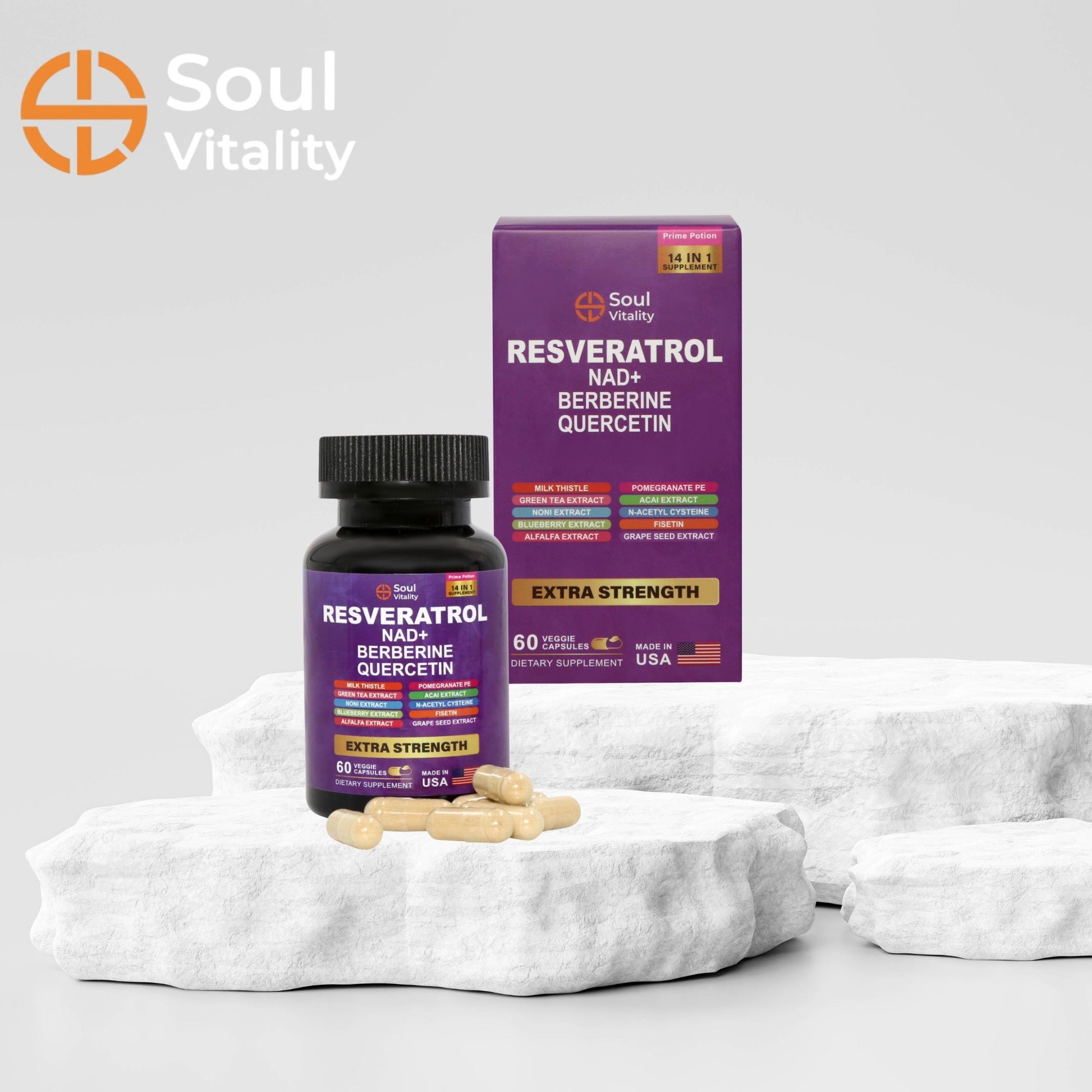Resveratrol Longevity Complex (60 Capsules)