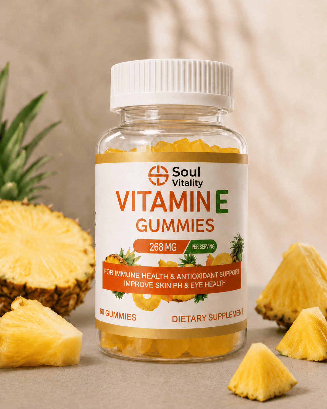 Vitamin E Gummies 268mg (400IU)