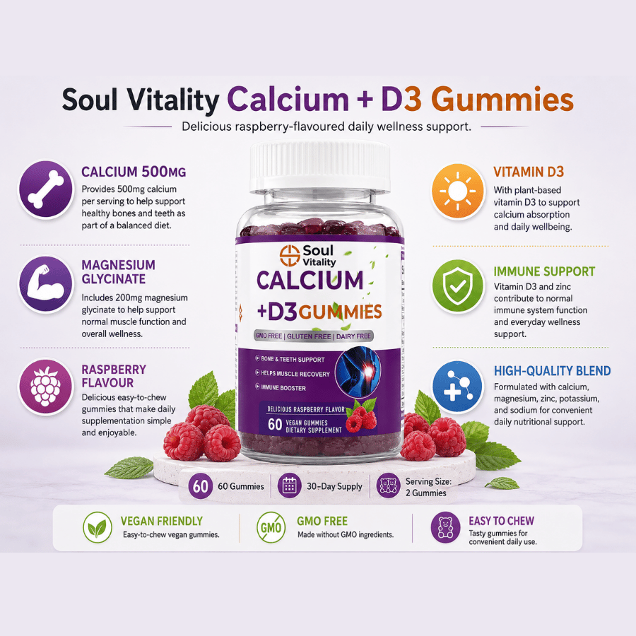 Calcium + D3 Gummies