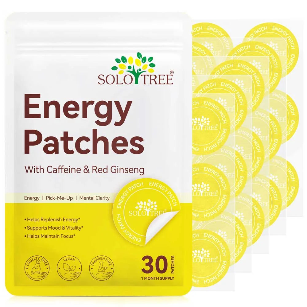 SoloTree: 30's Natural Transdermal Energy Support Patches
