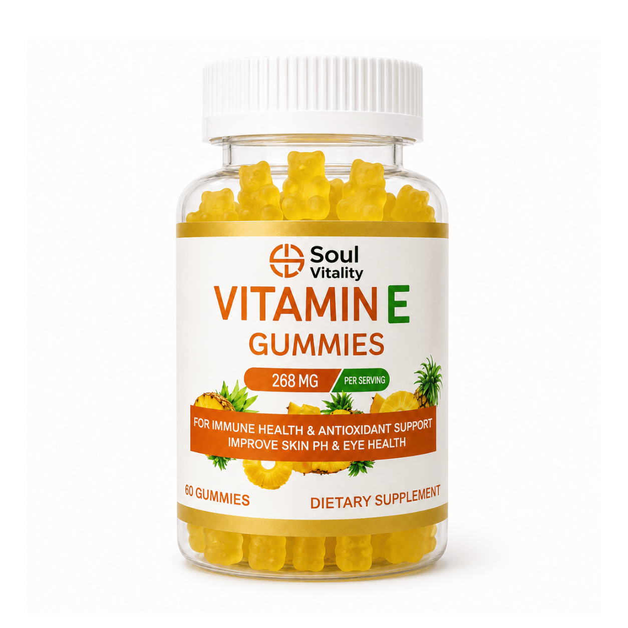 Vitamin E Gummies 268mg (400IU)
