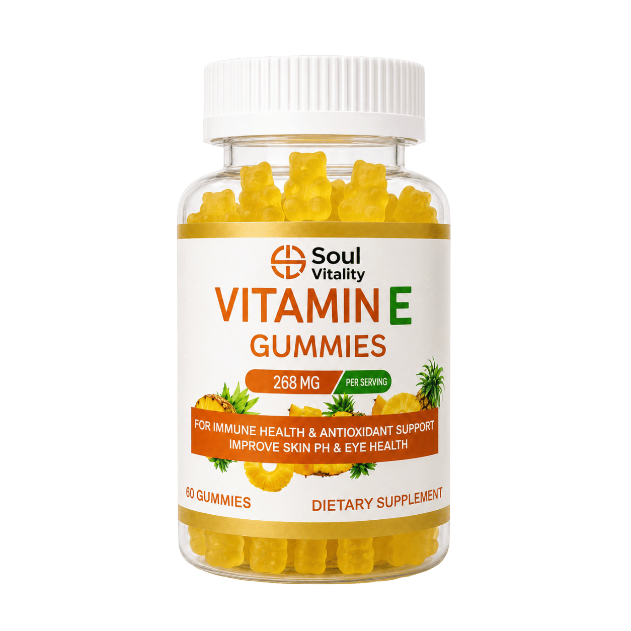 Vitamin E Gummies 268mg (400IU)