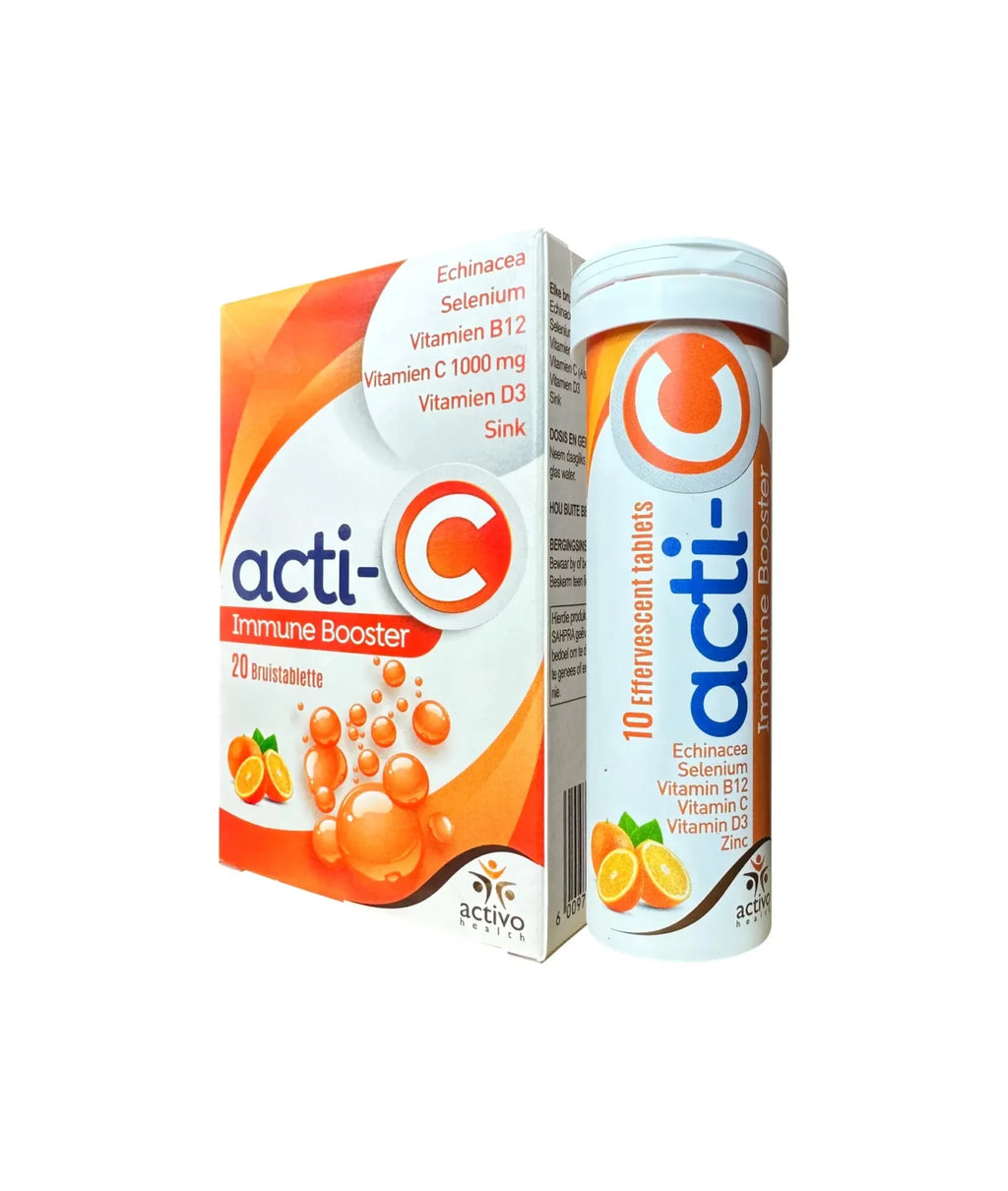 Acti-C Immune Booster-  Effervescent Tablets 20's  (3Pack)