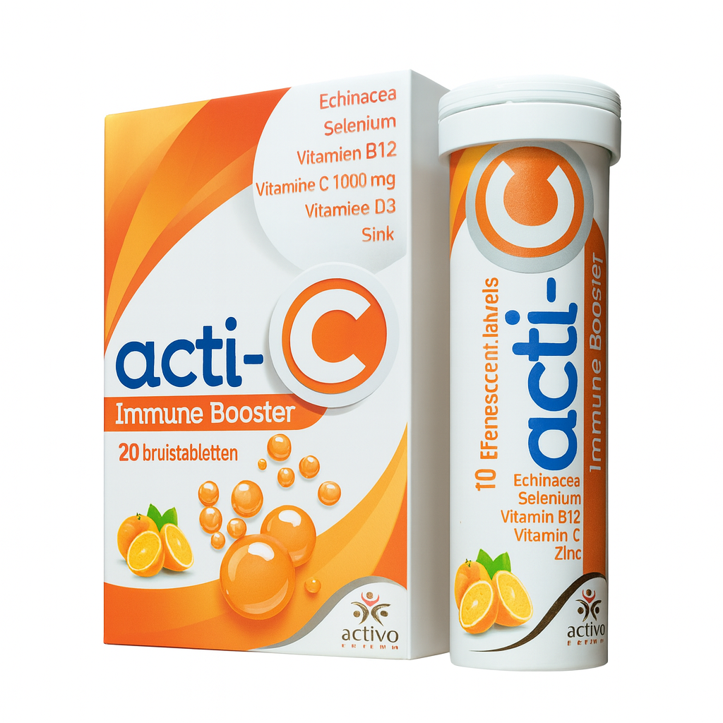 Acti-C Immune Booster-  Effervescent Tablets 20's  (3Pack)