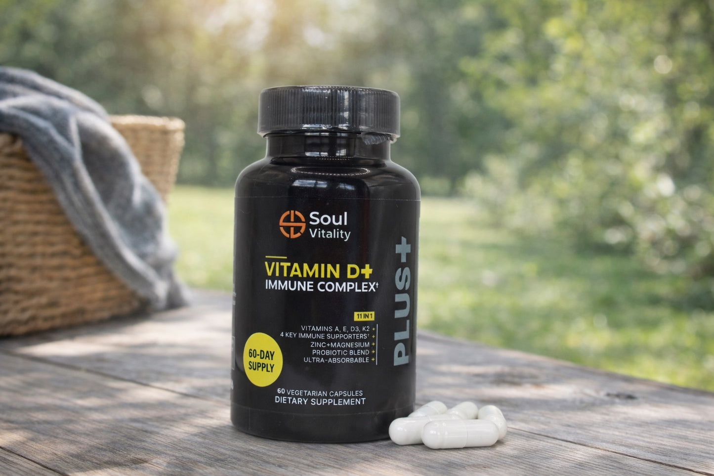 Vitamin D+ Immune Complex+ Capsules
