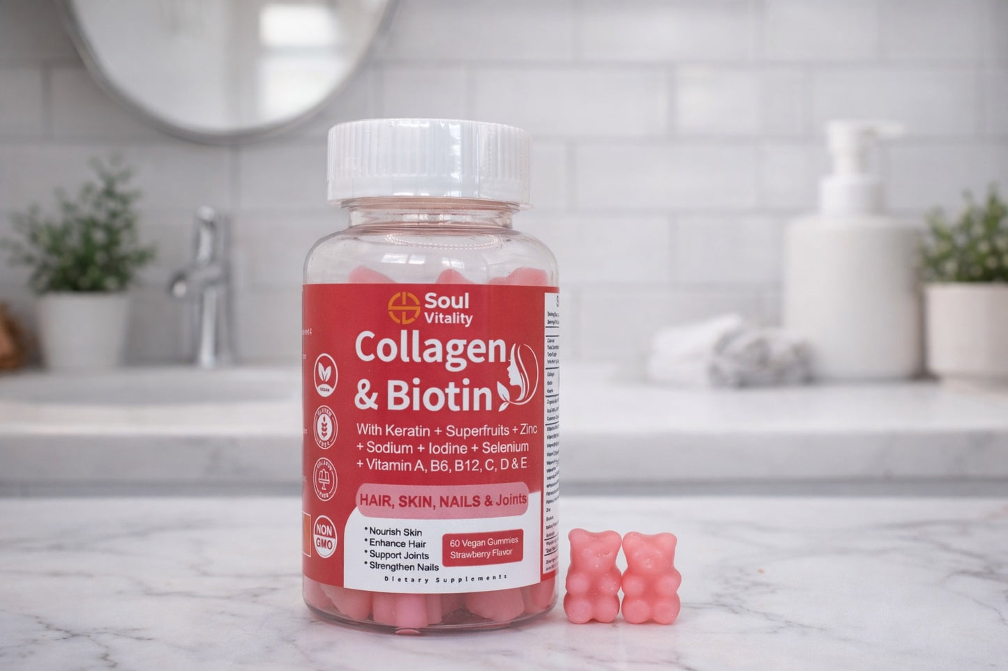 Collagen & Biotin Gummies