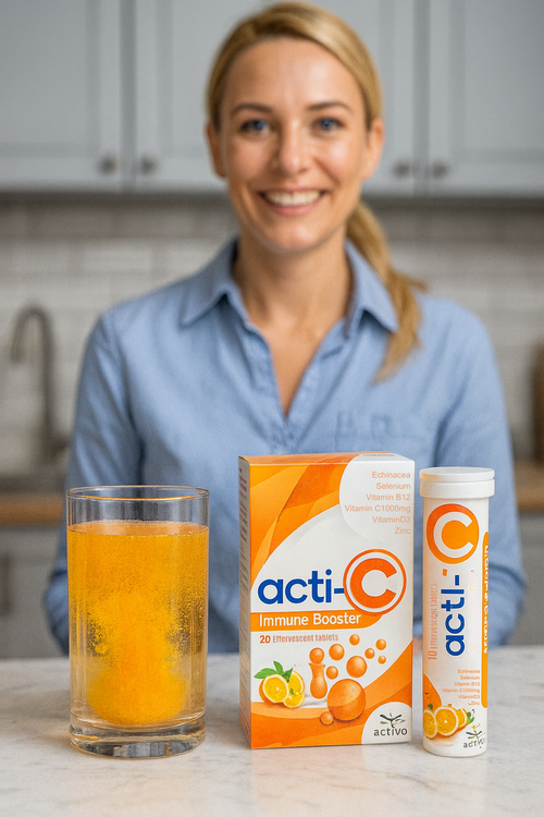 Acti-C Immune Booster-  Effervescent Tablets 20's  (3Pack)