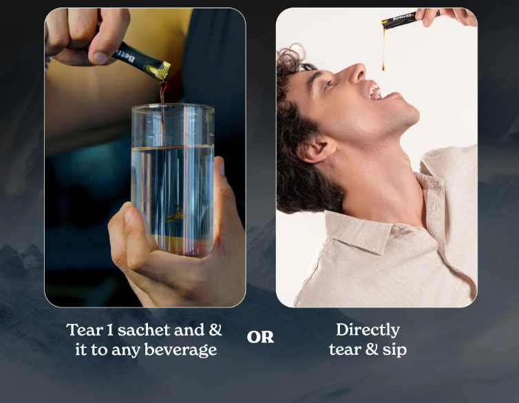 Himalayan Shilajit Honey Sticks – Organic Honey with Pure Himalayan Shilajit & Saffron