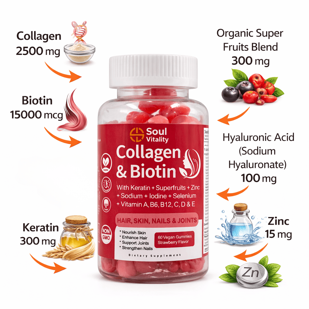 Collagen & Biotin Gummies