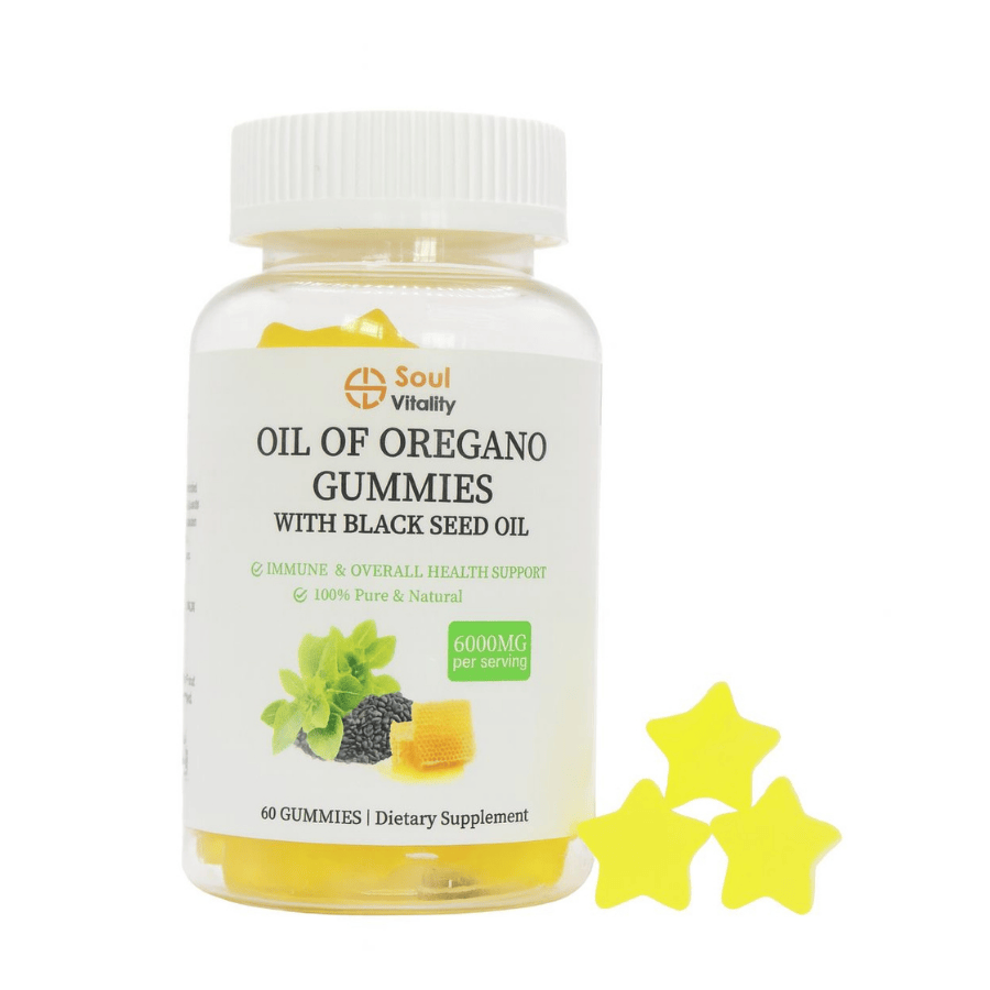 Oil of Oregano Gummies with Black Seed Oil & Vitamin D3