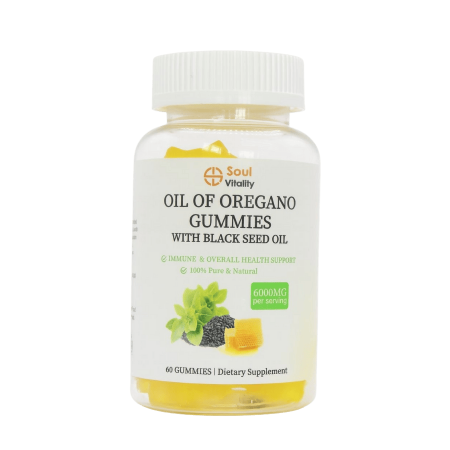 Oil of Oregano Gummies with Black Seed Oil & Vitamin D3