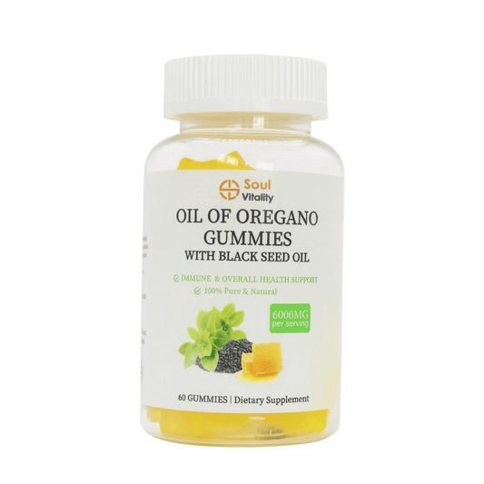 Oil of Oregano Gummies with Black Seed Oil & Vitamin D3