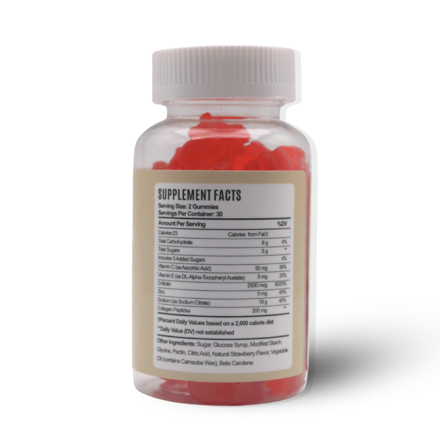 200mg Collagen - 60 Dietary Supplement Gummies