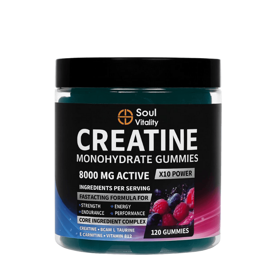 Creatine Monohydrate Gummies – X10 Power (Berry Flavour)