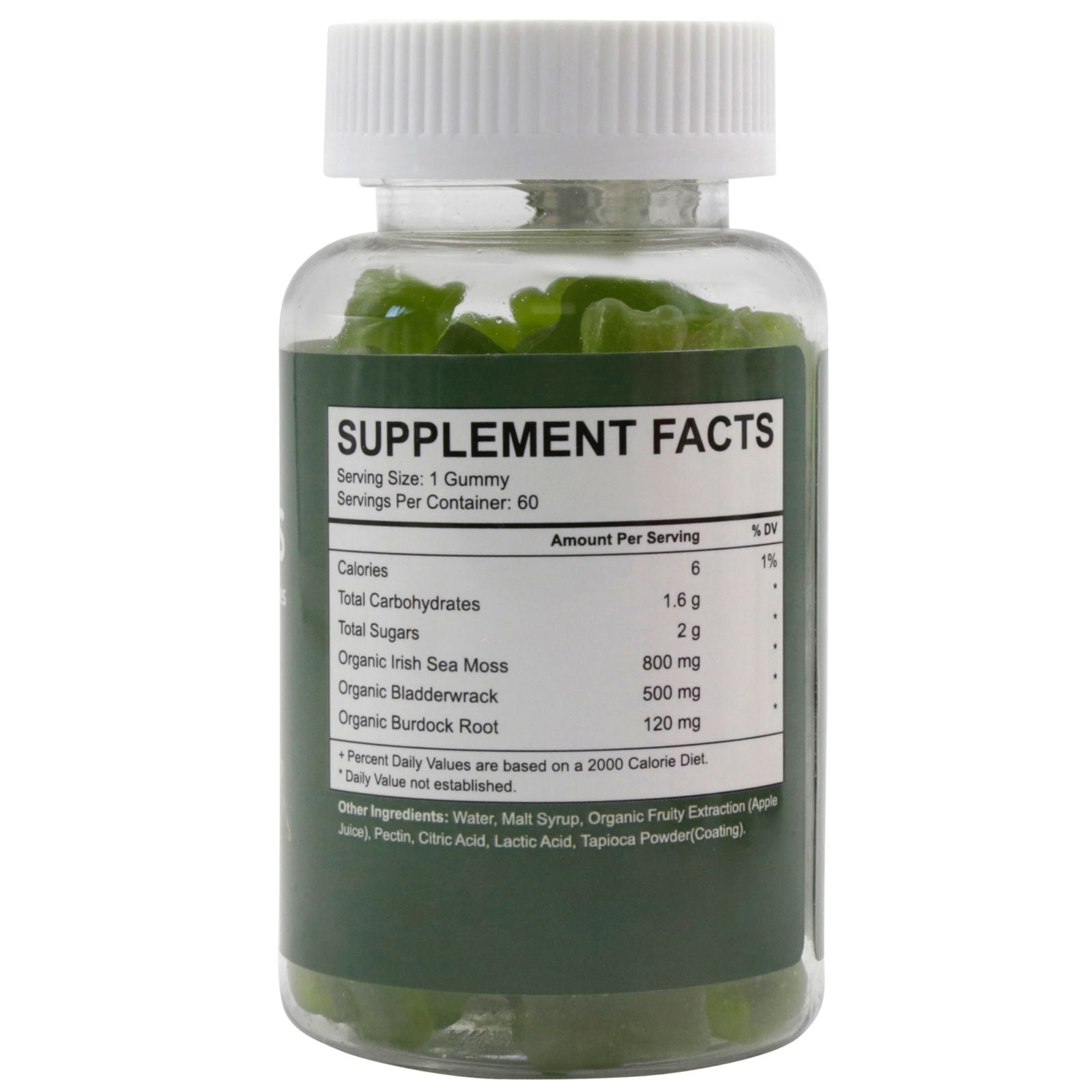 Sea Moss / Health and Beauty 800mg - 60 Dietary Supplement Gummies