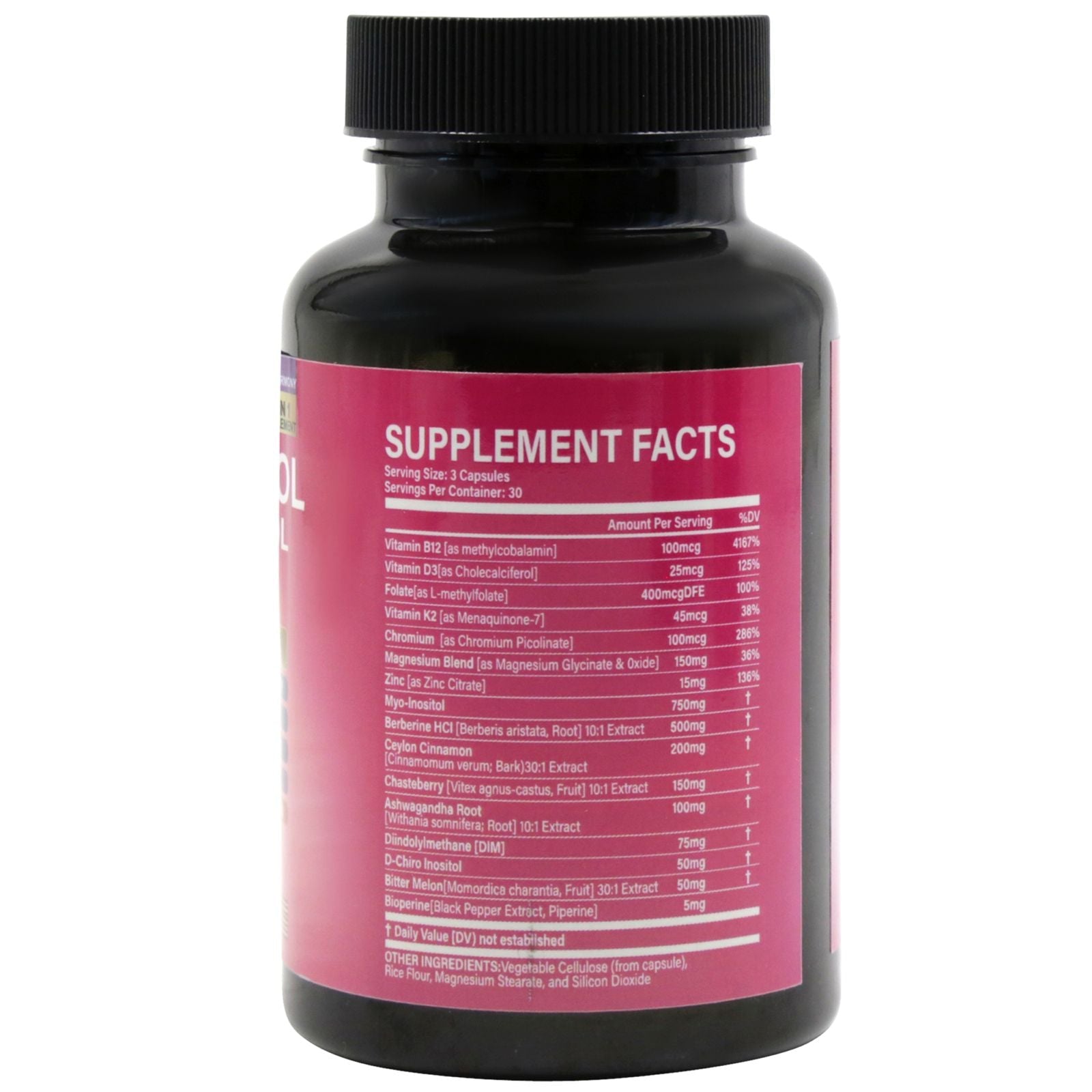 16-in-1 Myo-Inositol - 90 Dietary Veggie Capsules