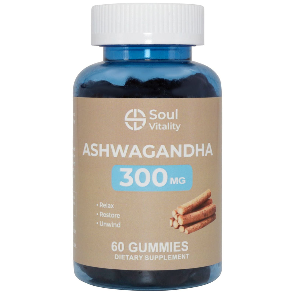 Ashwagandha 300mg - 60 Dietary Supplement Gummies