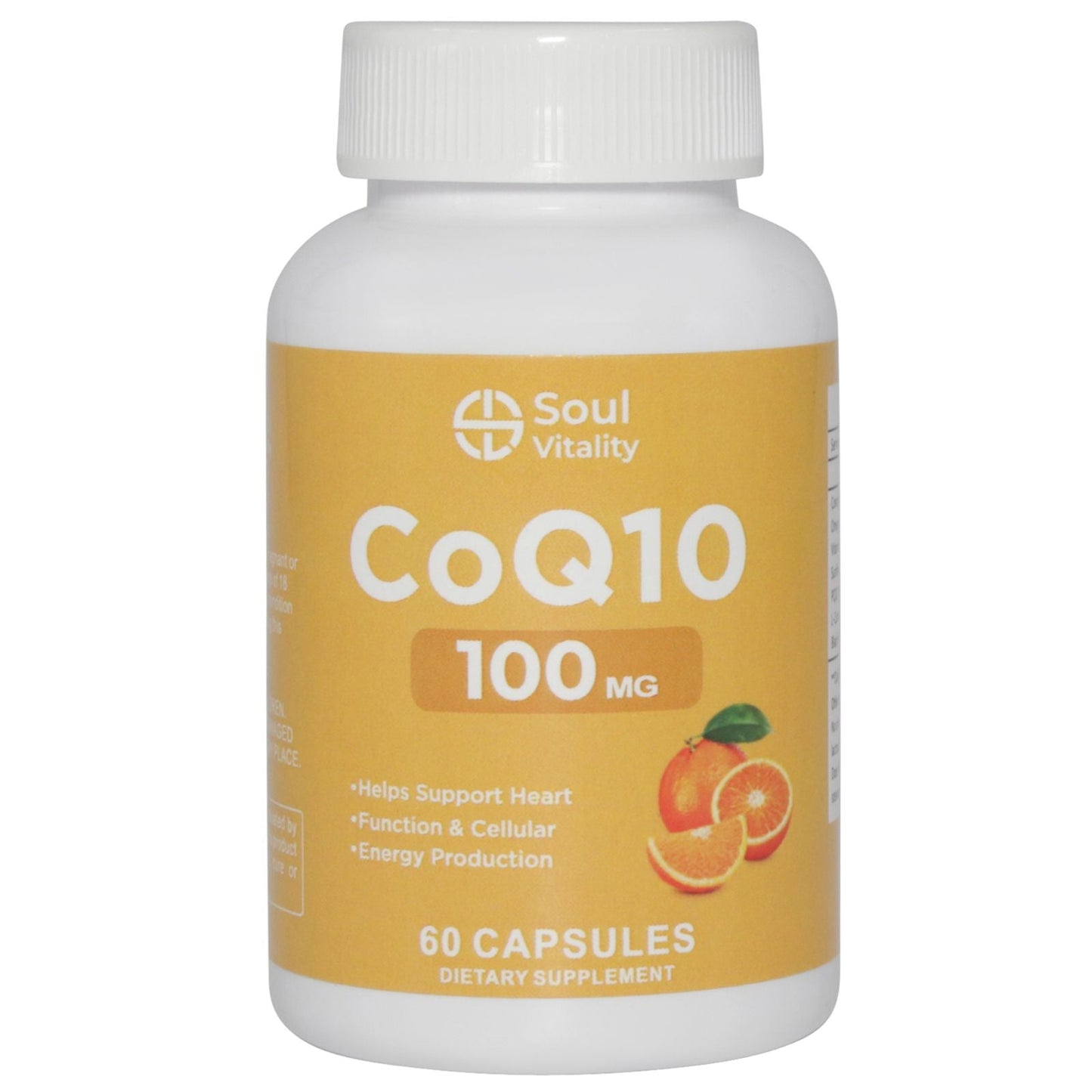 CoQ10 100mg - 60 Dietary Supplement Capsules