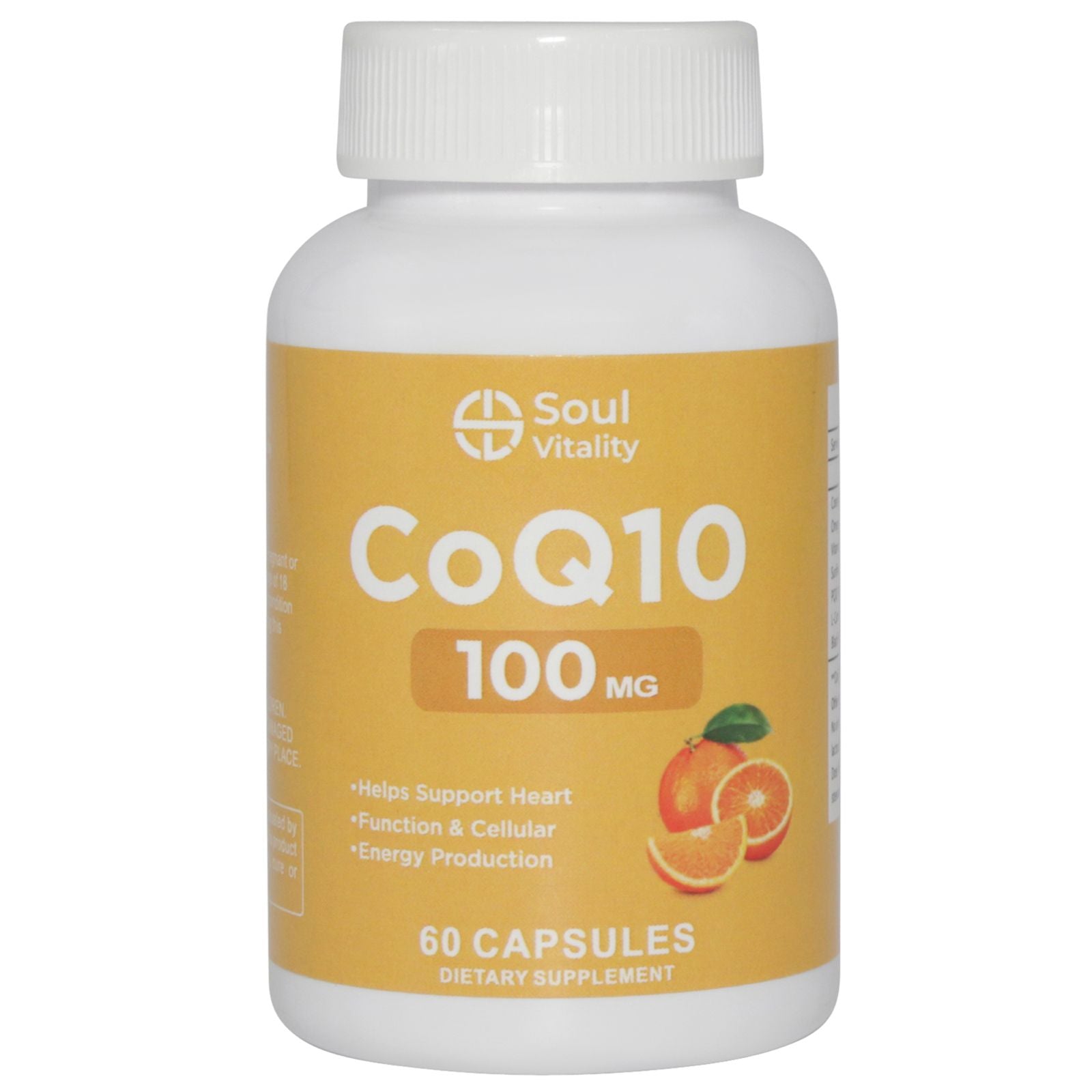 CoQ10 100mg - 60 Dietary Supplement Capsules