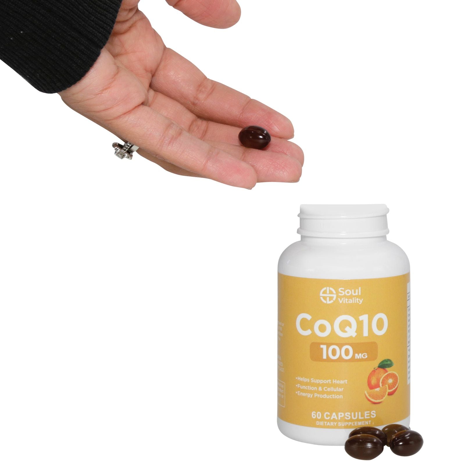 CoQ10 100mg - 60 Dietary Supplement Capsules