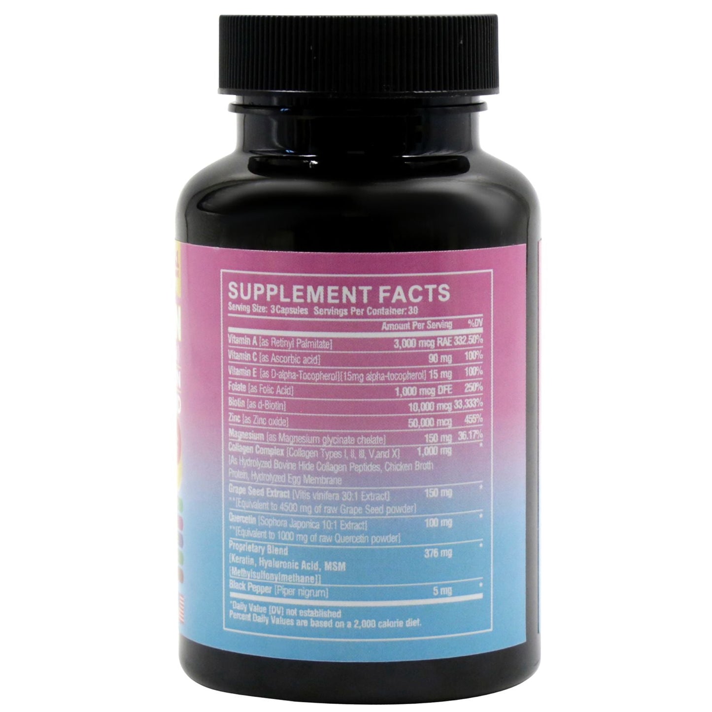 14-in-1 Collagen Vital Glow Blend - 90 Veggie Capsules