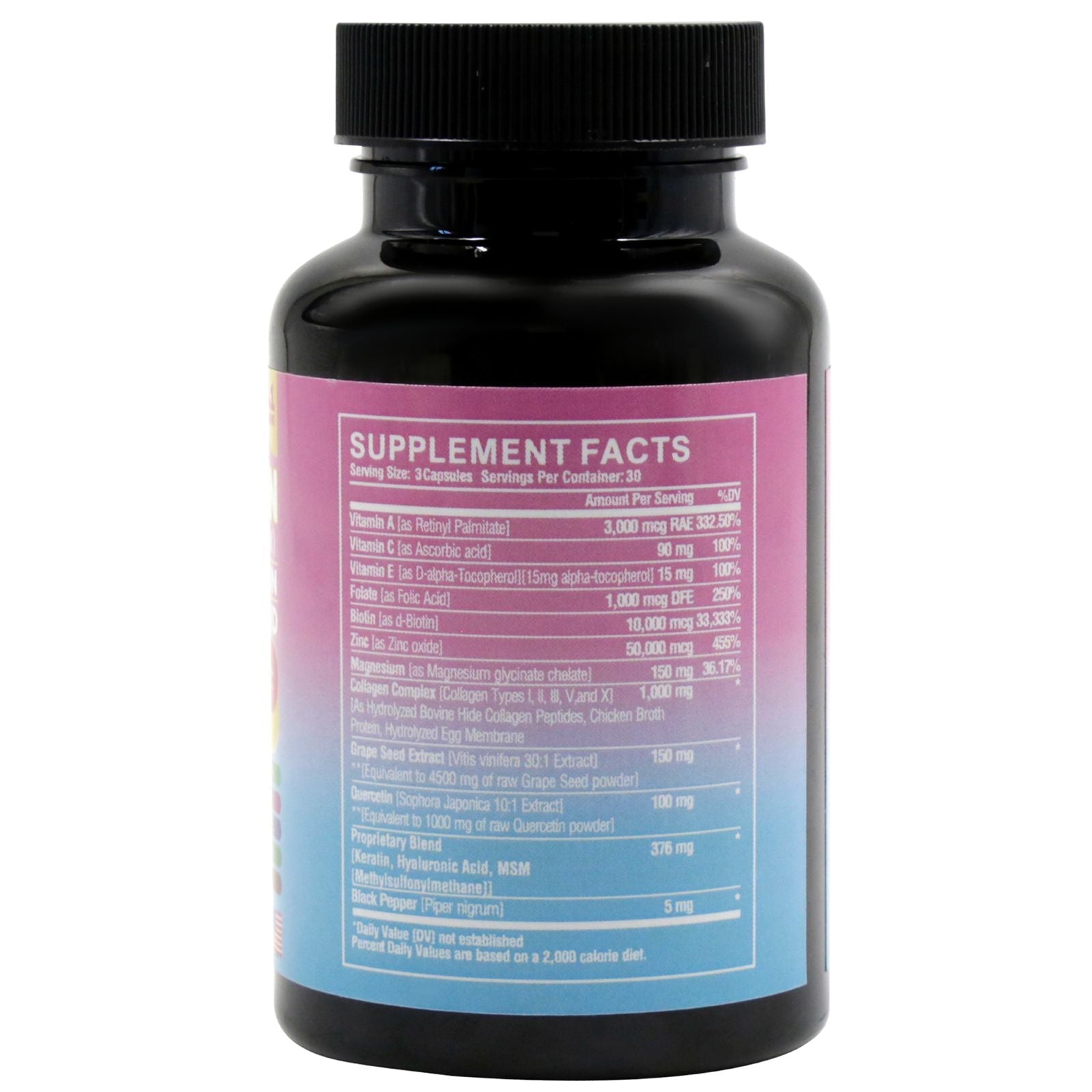 14-in-1 Collagen Vital Glow Blend - 90 Veggie Capsules