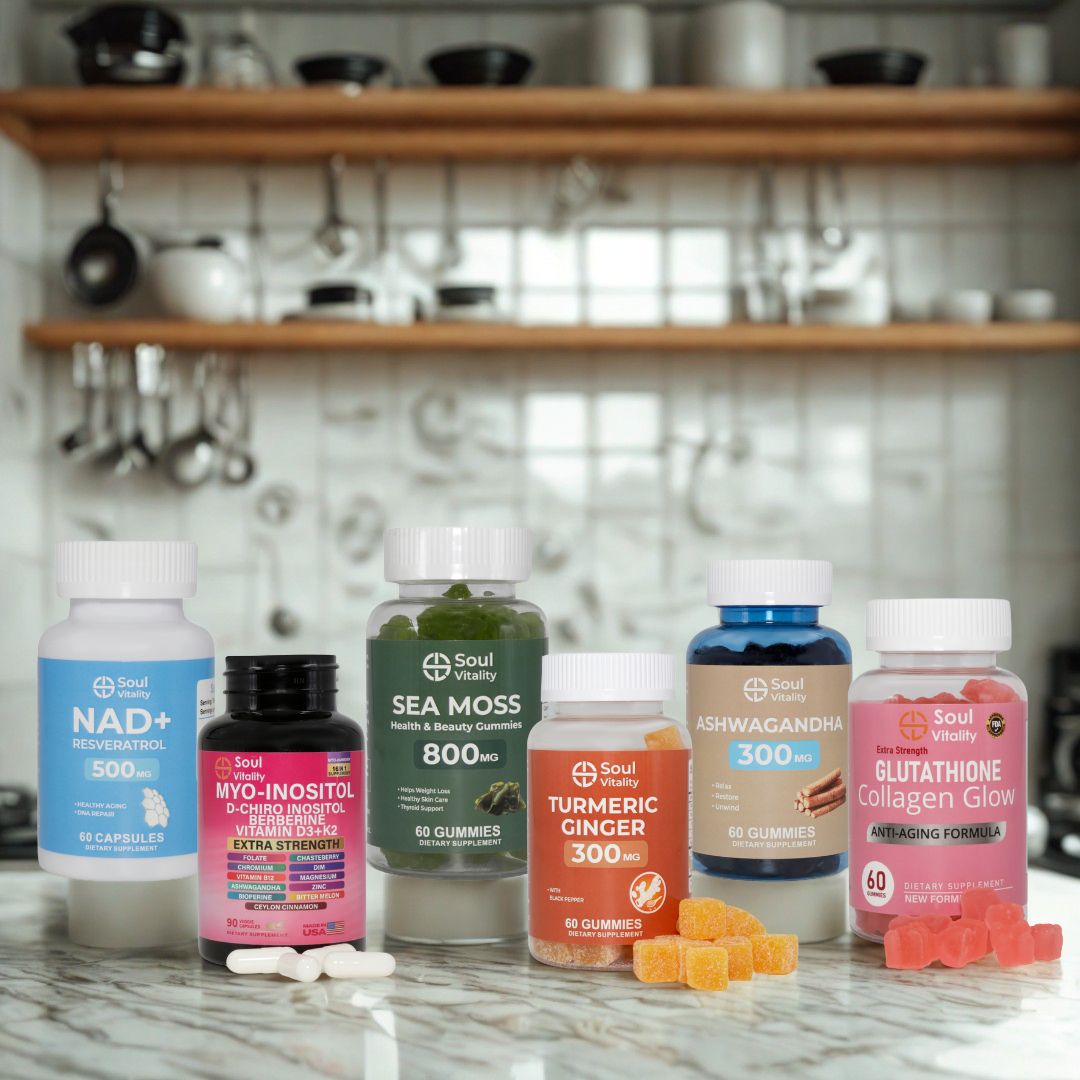 NAD+ Resveratrol 500mg - 60 Dietary Supplement Capsules