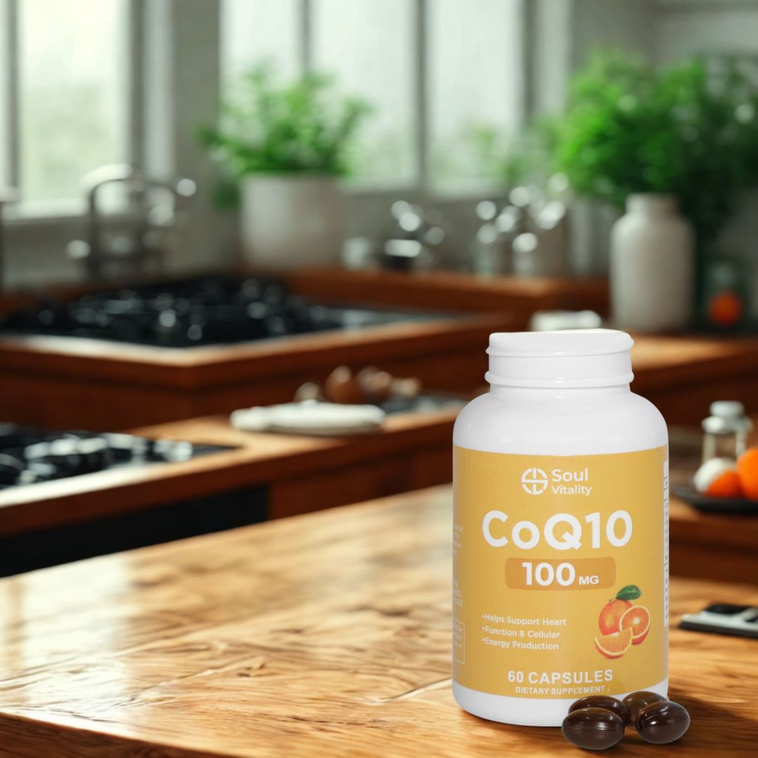 CoQ10 100mg - 60 Dietary Supplement Capsules