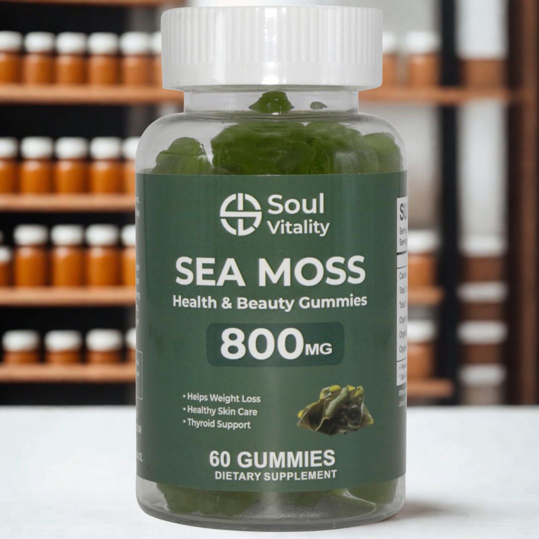 Sea Moss / Health and Beauty 800mg - 60 Dietary Supplement Gummies