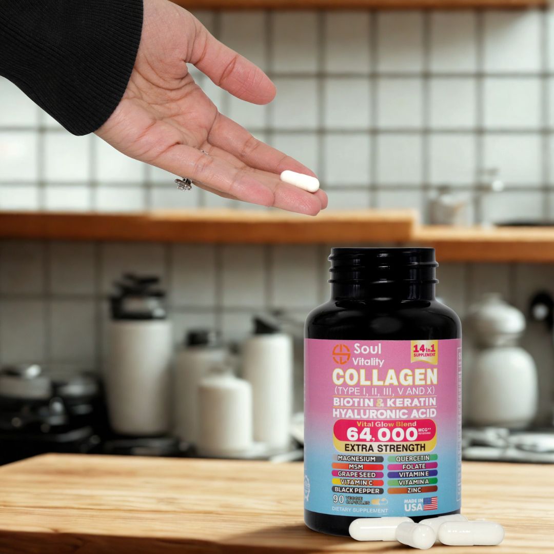 14-in-1 Collagen Vital Glow Blend - 90 Veggie Capsules