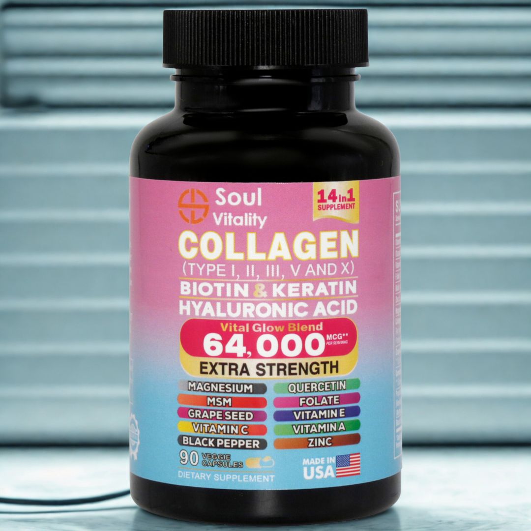 14-in-1 Collagen Vital Glow Blend - 90 Veggie Capsules