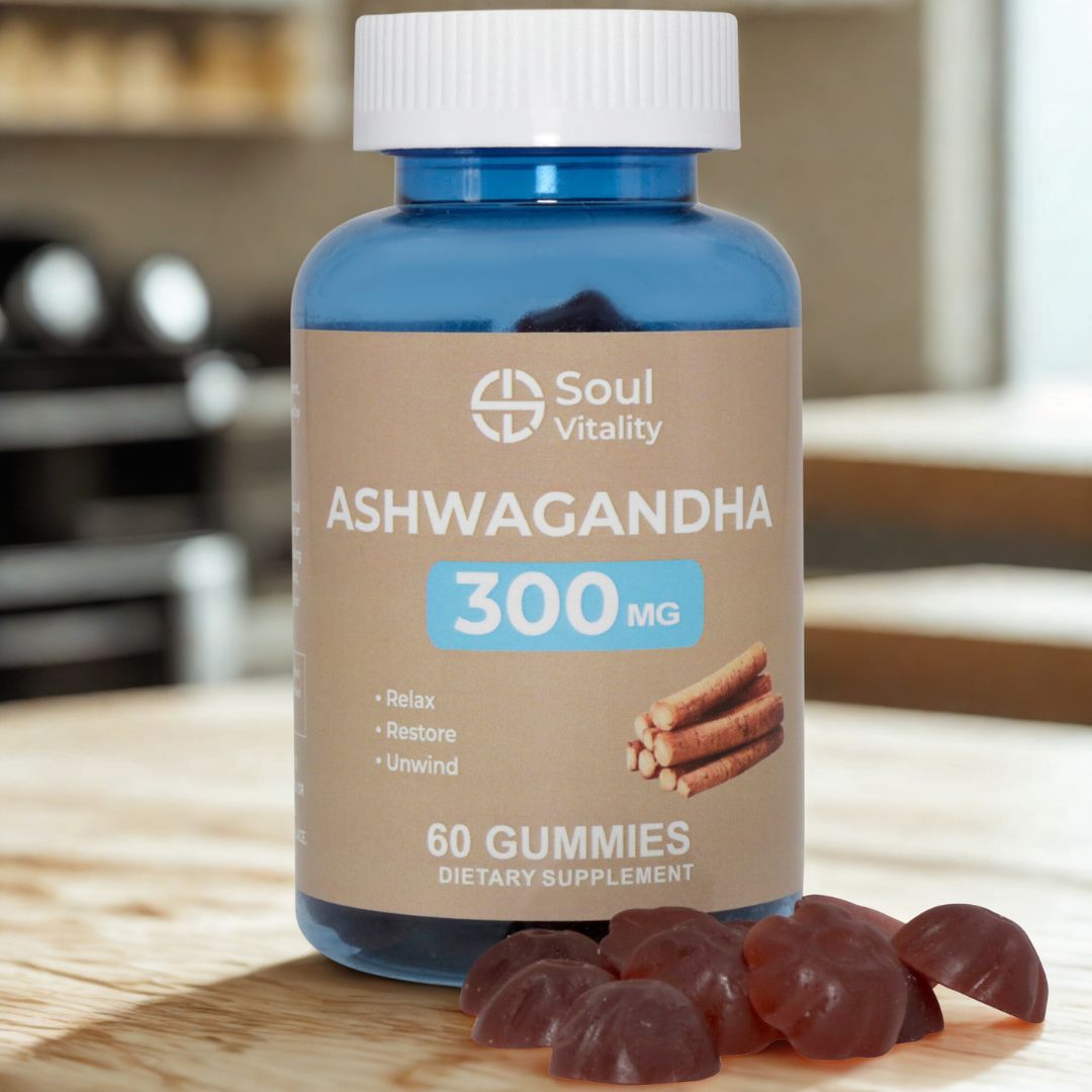 Ashwagandha 300mg - 60 Dietary Supplement Gummies