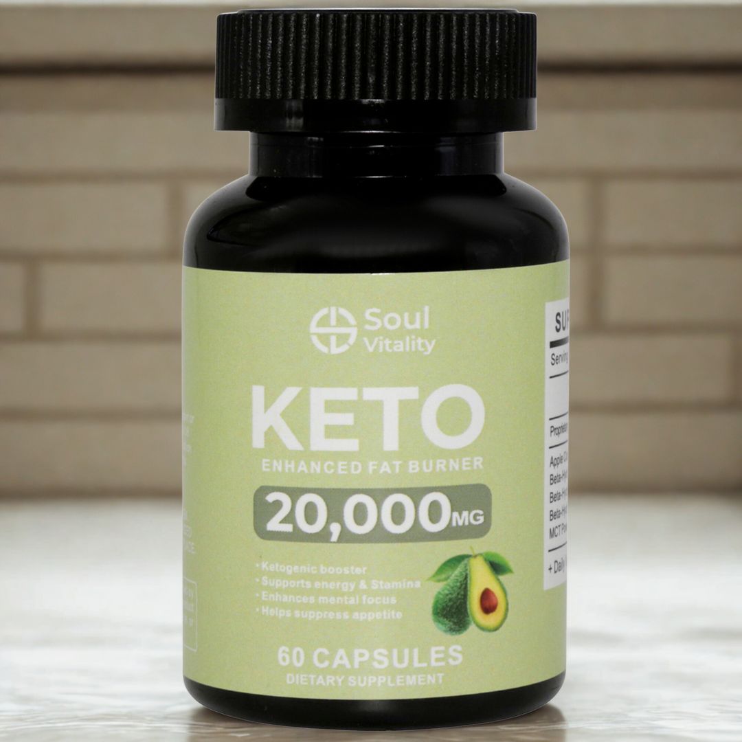Keto Enhanced Fat Burner 20 000mg - 60 Capsules