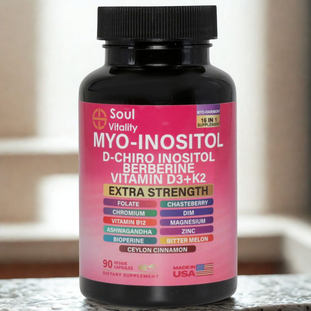 16-in-1 Myo-Inositol - 90 Dietary Veggie Capsules