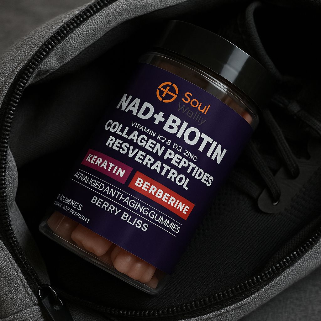 NAD+ Biotin Advanced Anti-Aging Gummies – Berry Bliss