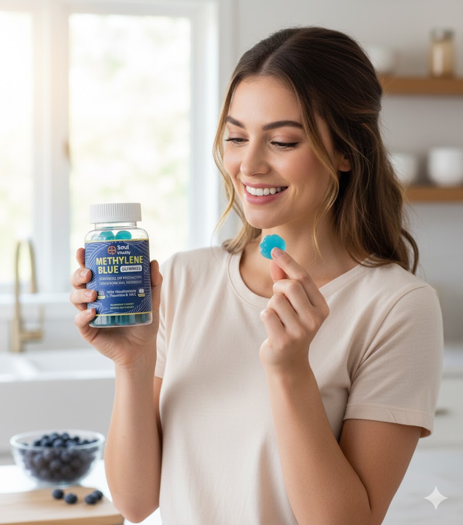 Mitochondrial Energy & Cognitive Support Methylene Blue Gummies